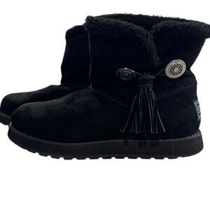 Ladies Sketchers boots black